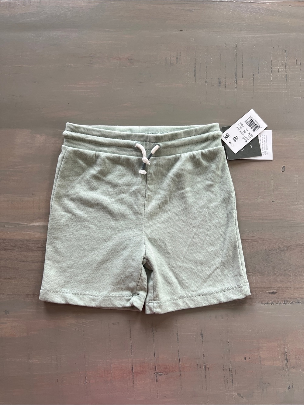 🆕 4T / 4 Boys Grayson Mini Sage Green Shorts. NWT. 🖤 🌊
